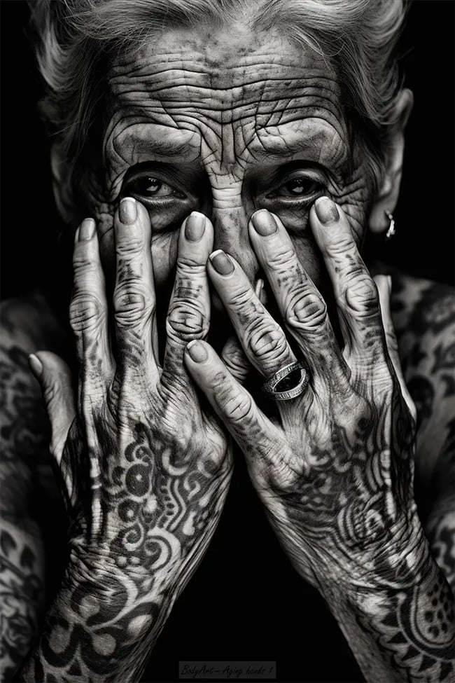 BodyArt - Aging hands 1