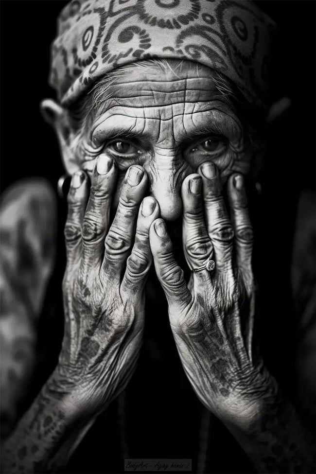 BodyArt - Aging hands 2