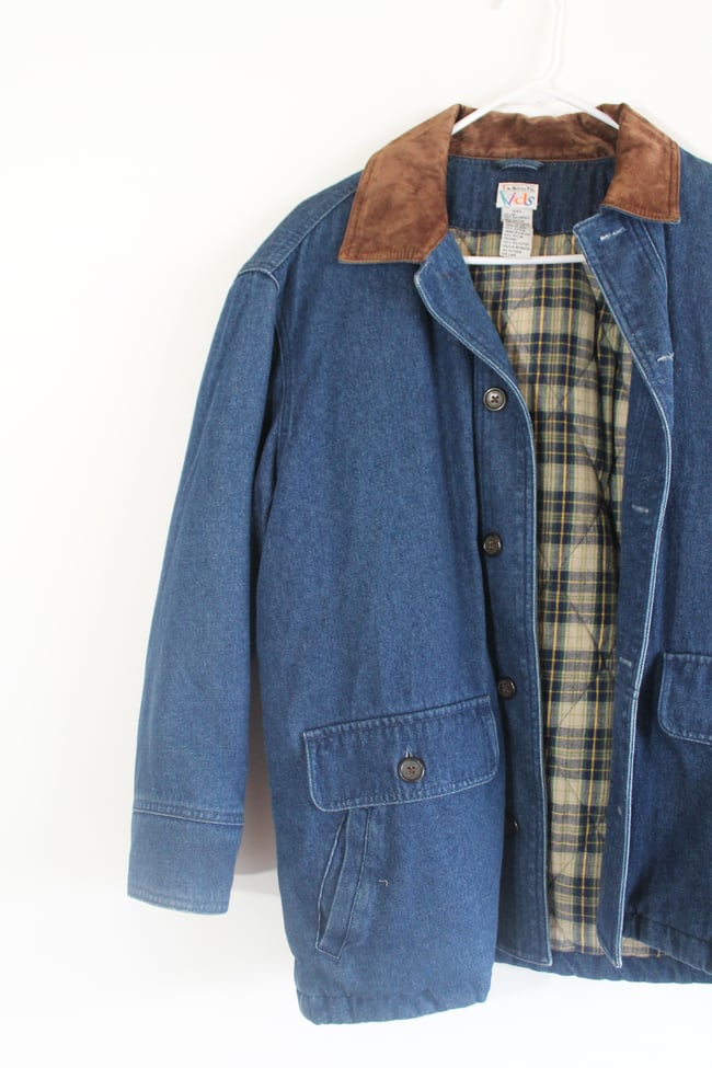 Vtg Talbots Denim Jacket