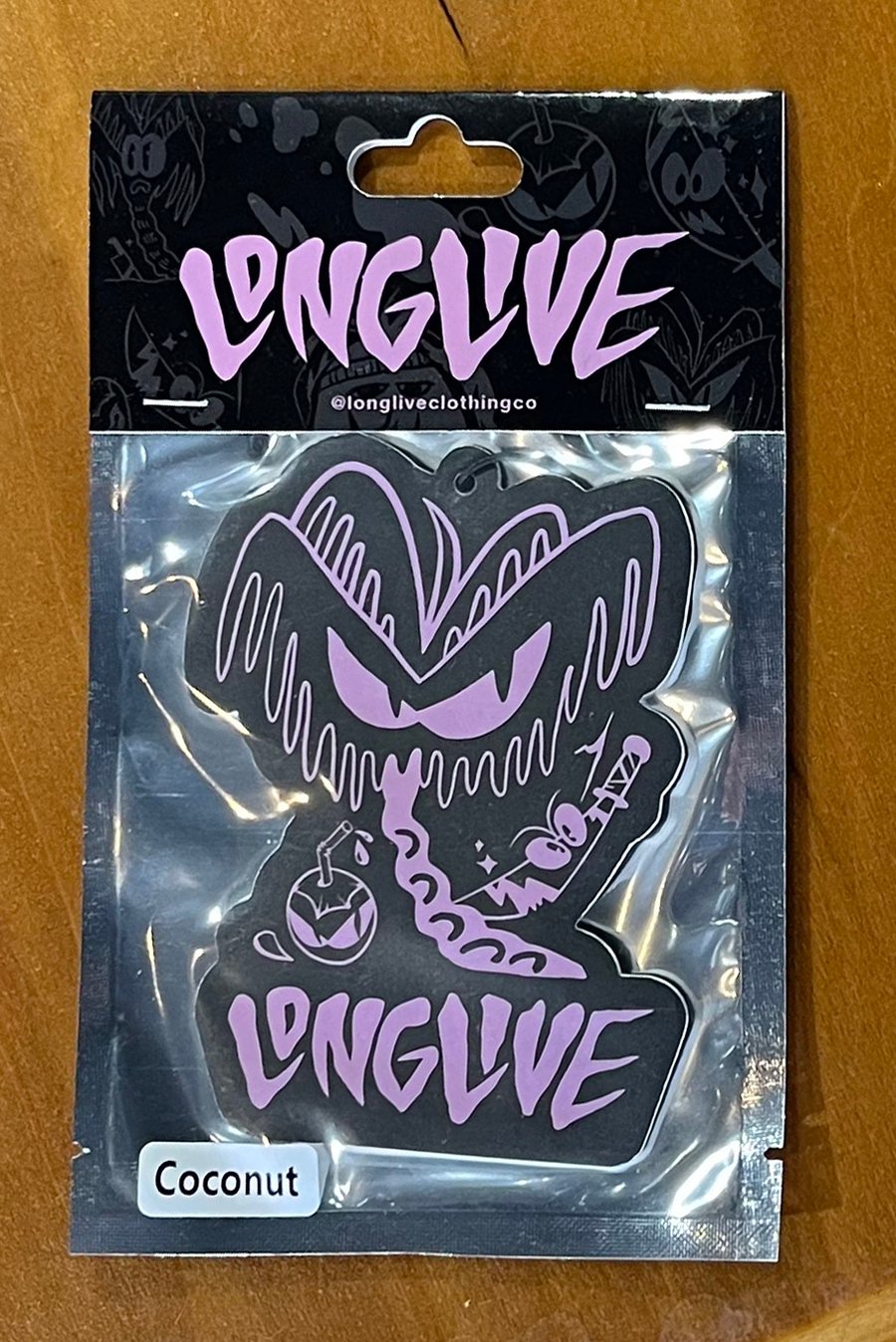 Image of LONGLIVE AIR FRESHENER - ANGRY COCONUT