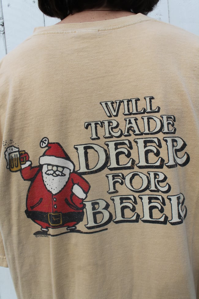Vtg Will Trader Deer For Beer 