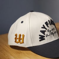 Image 2 of Pray With Me Snapback (Cream)