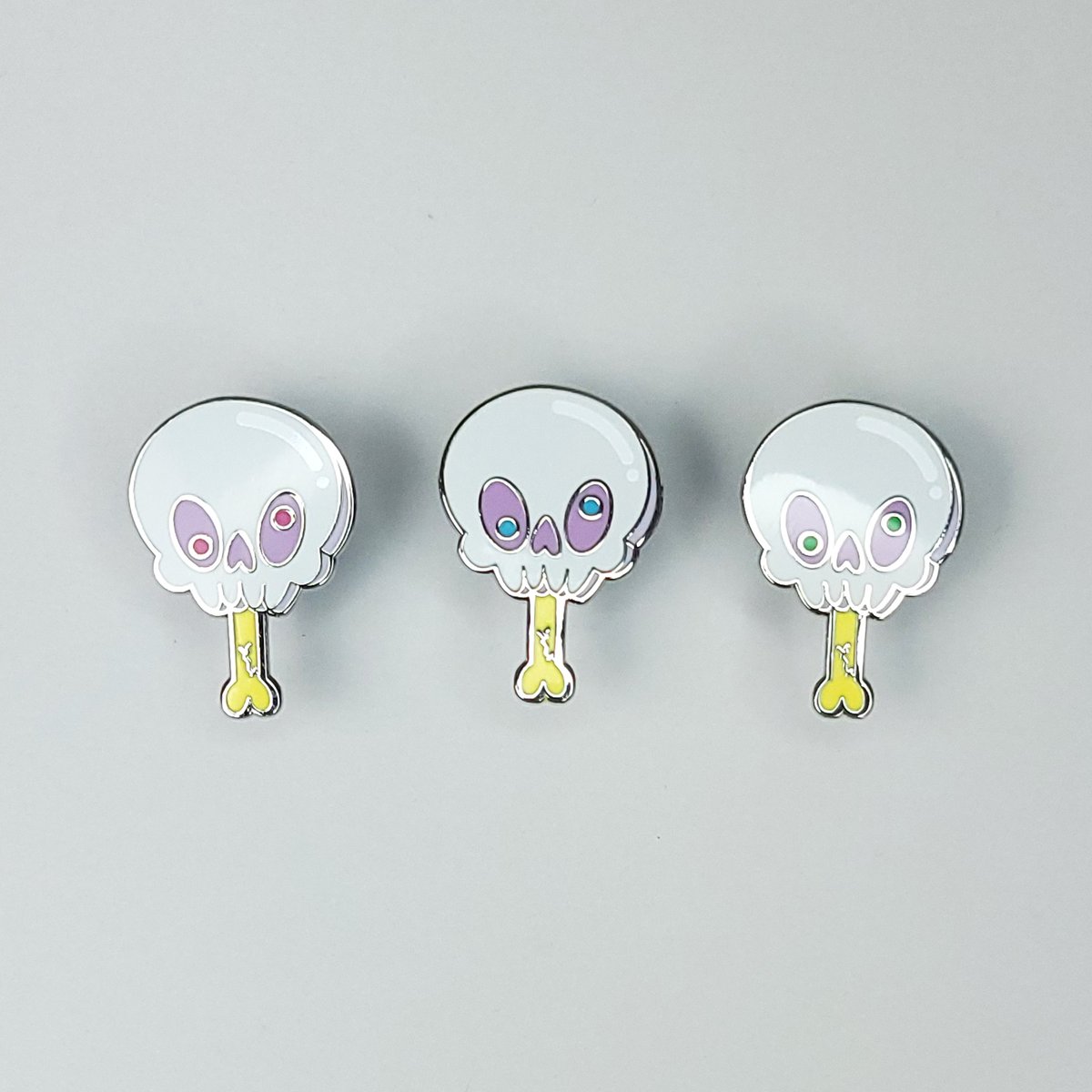 Chill Hard Enamel Pin Peachyxjames