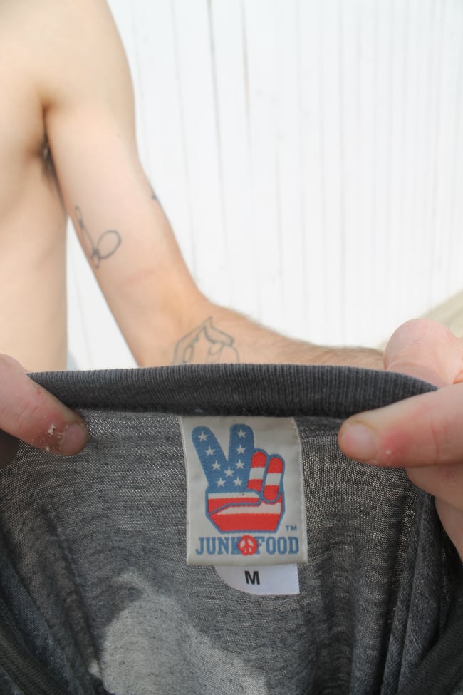 90's JunkFood Ringer Tee