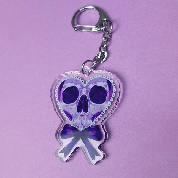 Image of Forget Me Not - Acrylic Keychain