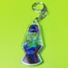 Image of Warm Light - Holographic Acrylic Keychain