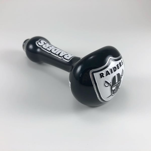 Image of Las Vegas Raiders Glass Pipe
