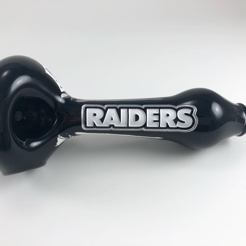Image of Las Vegas Raiders Glass Pipe