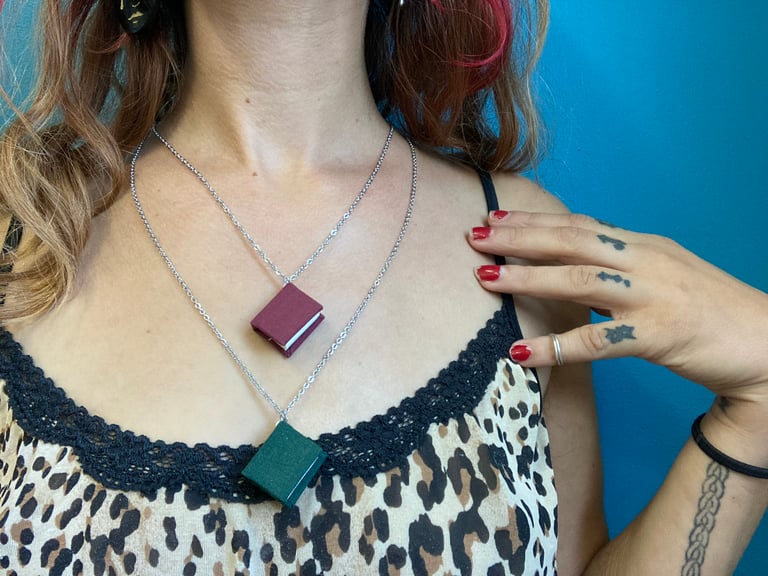 Book Necklace Image 5