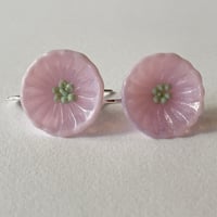 Image 1 of Daisy Earrings - Pink