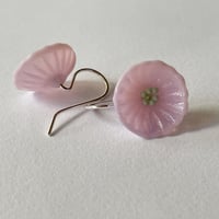 Image 2 of Daisy Earrings - Pink