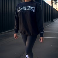 Image 1 of Limited Edition Embroidered Cambodia Sweater *PRE-ORDER