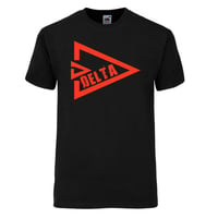 T-shirt - DELTA (noir logo rouge)