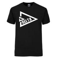 T-shirt - DELTA (noir logo blanc)