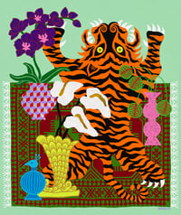 Image 1 of Abundance Tiger Fine Art Print