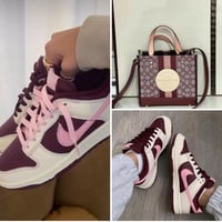 Coach Maroon Set