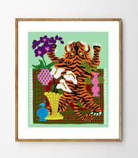 Image 4 of Abundance Tiger Fine Art Print