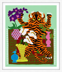 Image 3 of Abundance Tiger Fine Art Print