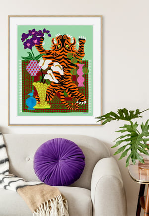 Image of Abundance Tiger Fine Art Print