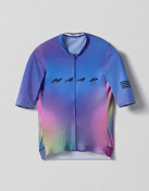 Image of MAAP Blurred Out Pro Hex Jersey 2.0 blue mix
