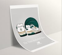 Image 2 of Sneaker Poster New Balance 550 "Natural Green" Hypebeast Print