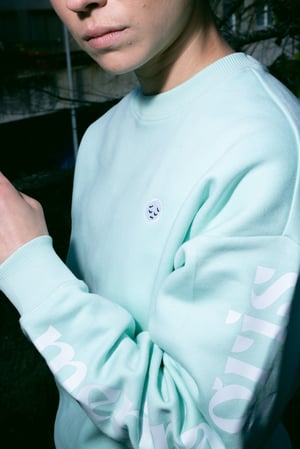 Image of SWEATER "lilili" Mint Green