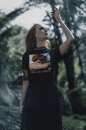 Image of The Fallen Angel Painting T-Shirt