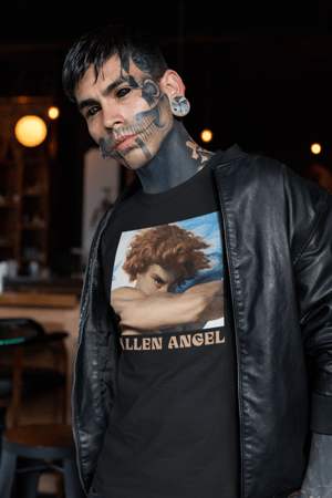 Image of The Fallen Angel Painting T-Shirt