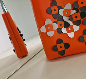 Image of ORANGE WHITE GRAY BSIDEBAG