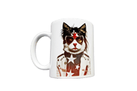 Image 2 of Punk Rock Cat #10 Coffee Mug