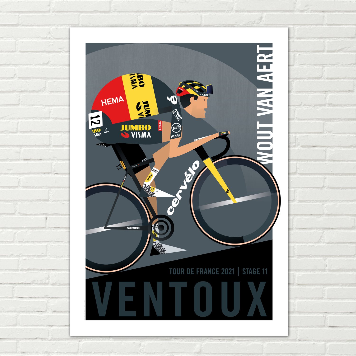  Wout Van Aert - Ventoux in 2021