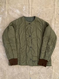 Image 1 of 60s CZECH ARMY SURPLUS COLD WEATHER PADDED LINER