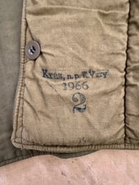 Image 4 of 60s CZECH ARMY SURPLUS COLD WEATHER PADDED LINER