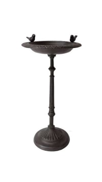 Image 1 of Cast Iron Bird Bath Petite