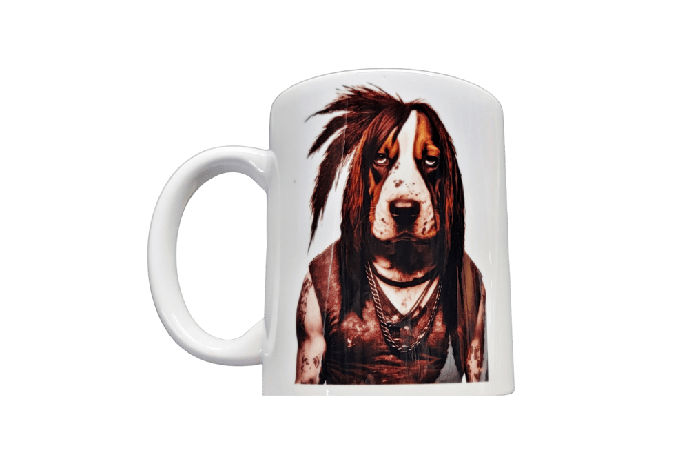 Image of Punk Rock Dog #1 Coffee Mug (Seconds)