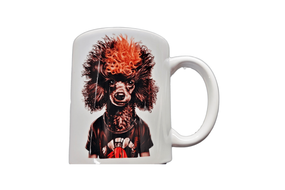 Image of Punk Rock Dog #3 Coffee Mug