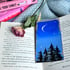 Blue Dusk - Upcycled original bookmark Image 2