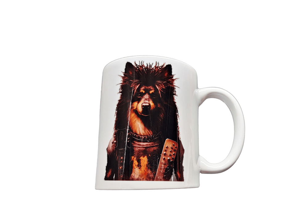 Image of Punk Rock Dog #5 Coffee Mug