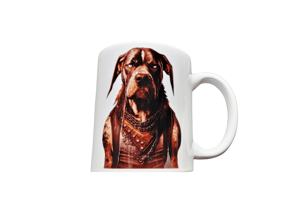 Image of Punk Rock Dog #6 Coffee Mug