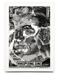 Image 1 of Whispering Sons | 50x70 cm Screen print