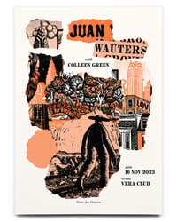 Image 1 of Juan Wauters | 50x70 cm Screen print