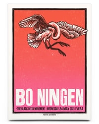 Image 1 of Bo Ningen | 50x70 cm Screen print
