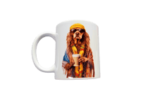 Image 1 of Boho Chic Dog Coffee Mug