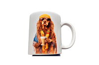 Image 2 of Boho Chic Dog Coffee Mug