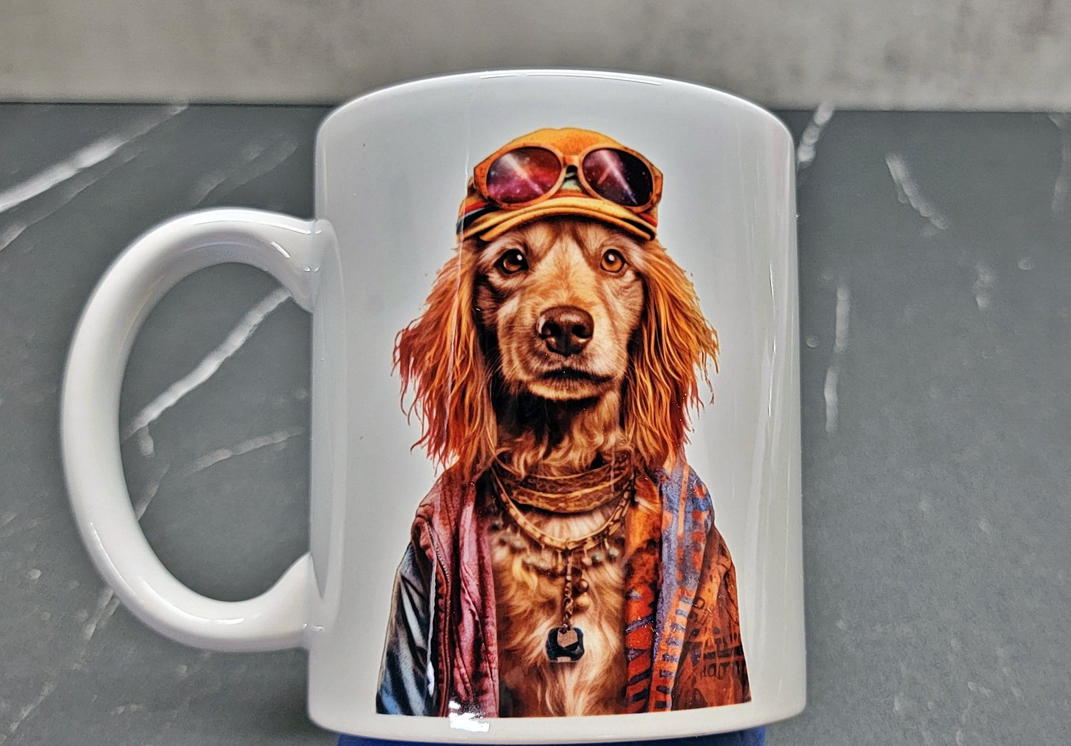 Image of Boho Dog #2 Coffee Cup