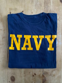 Image 1 of 80s US NAVY T-SHIRT