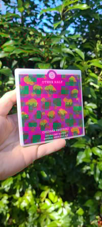 Image 2 of Other Half Brewing "Cheddar Broccoli" Craft Coaster