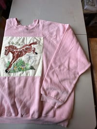 Image 2 of Pink Horse Crewneck
