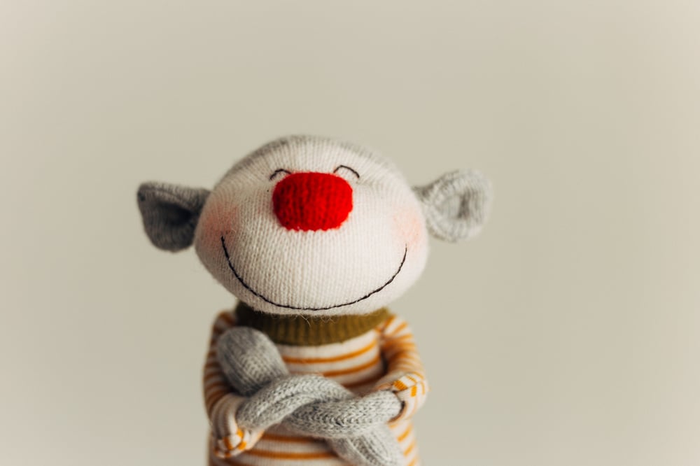 Image of Conrad - Sculpted Sock Monkey