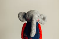 Image 1 of Koloman - Sculpted Sock Elephant, Polyfilled and Weighted